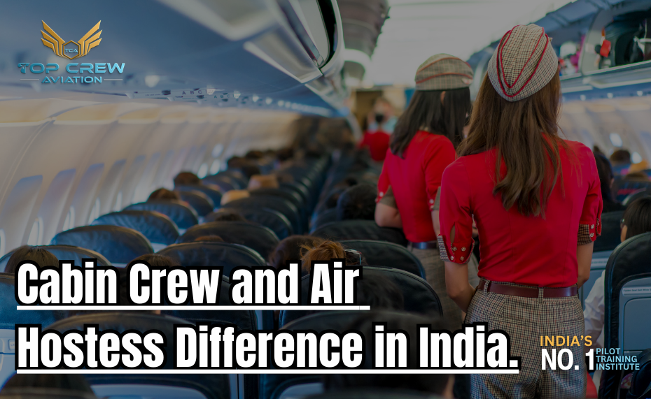 Cabin Crew and Air Hostess Difference