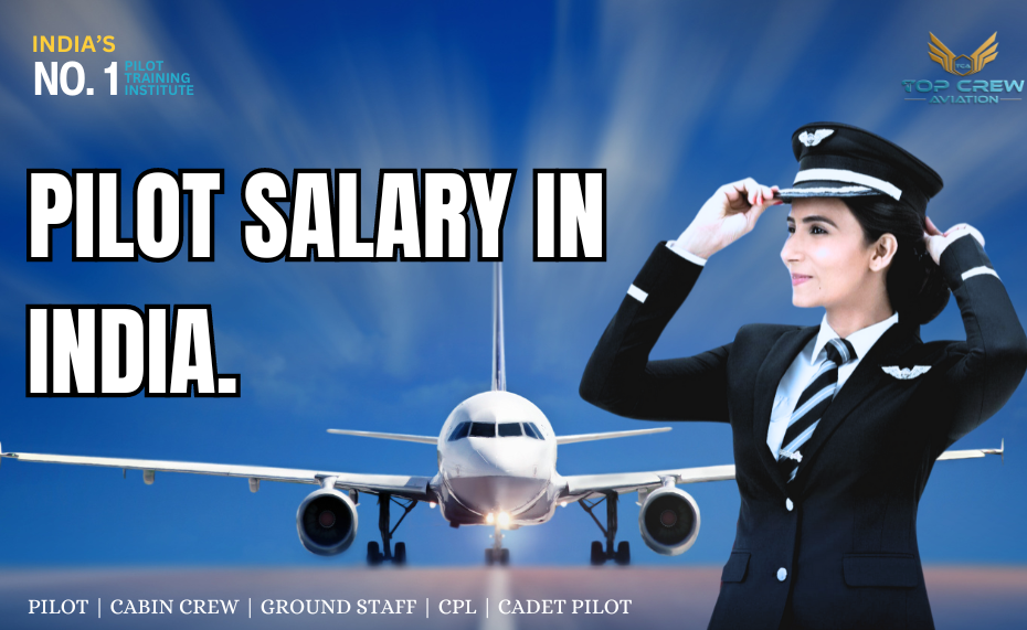 Pilot Salary in India. 