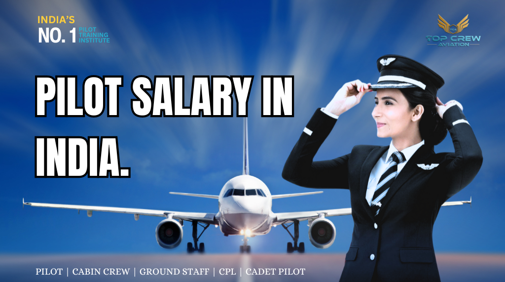 Pilot Salary in India. 